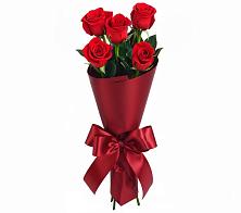Букет 5 Красных роз Эдлесс Лав в Горный Щит