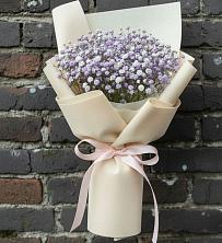 Букет цветов из:  Гипсофила в Горный Щит