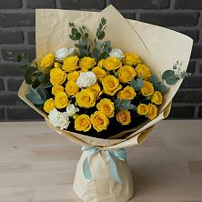 Букет цветов из:  Розы в Горный Щит