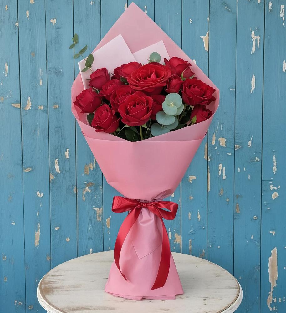 Букет цветов из: Розы в Горный Щит