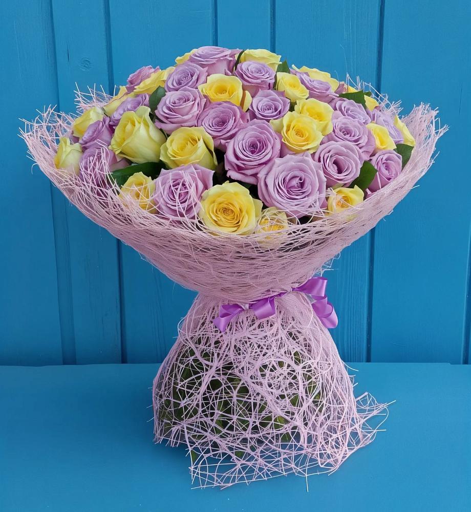 Букет 101 Волшебный Миг в Горный Щит