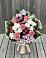 Букет цветов из: Альстромерии, Гвоздики, Розы и Хризантемы в Горный Щит