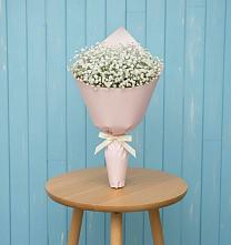 Букет цветов из:  Гипсофила в Горный Щит