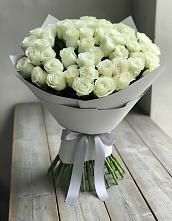 Букет 35 Белых роз в Горный Щит