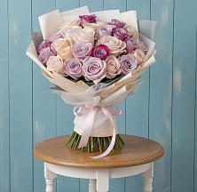 Букет цветов из:  Розы в Горный Щит