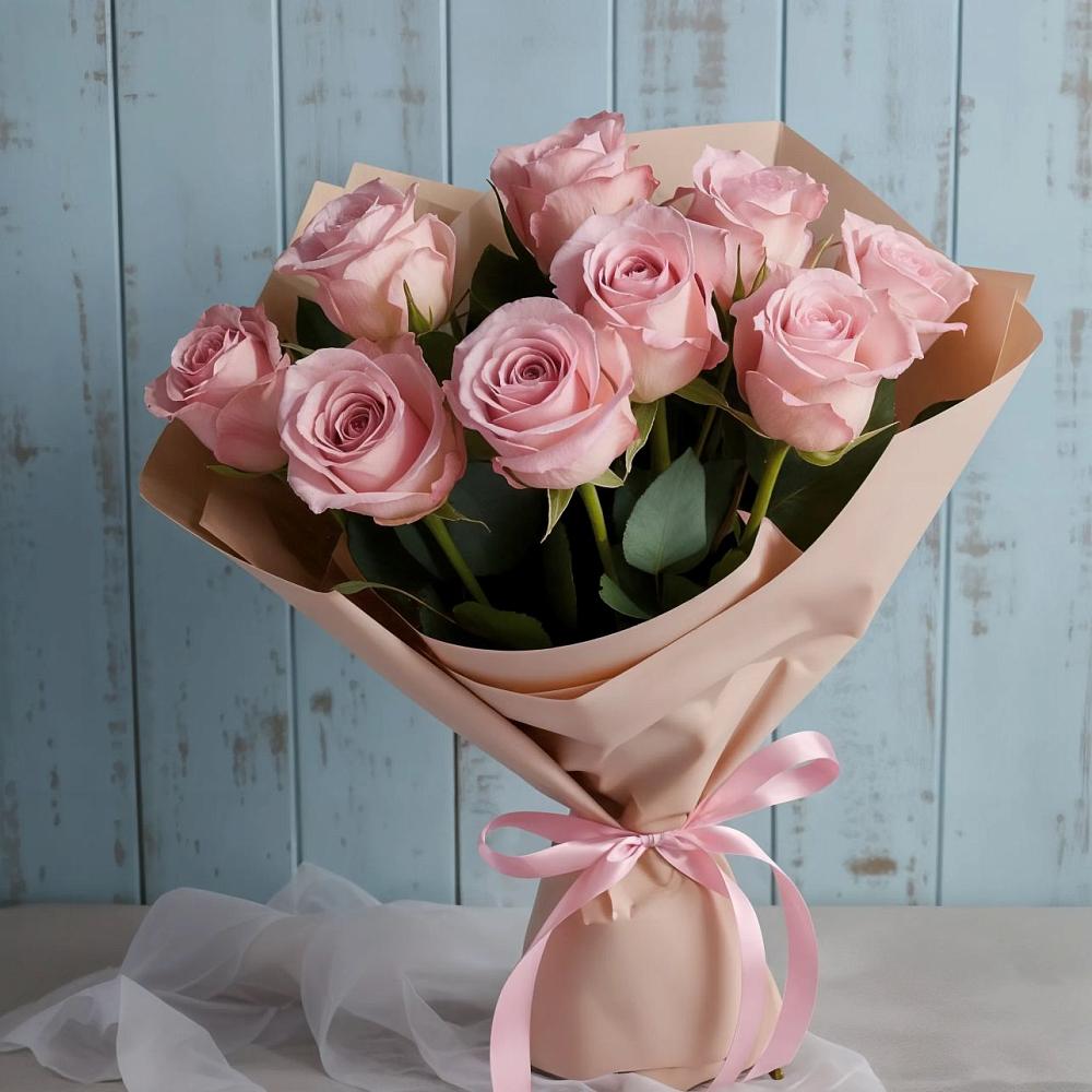 Букет цветов из: Розы в Горный Щит