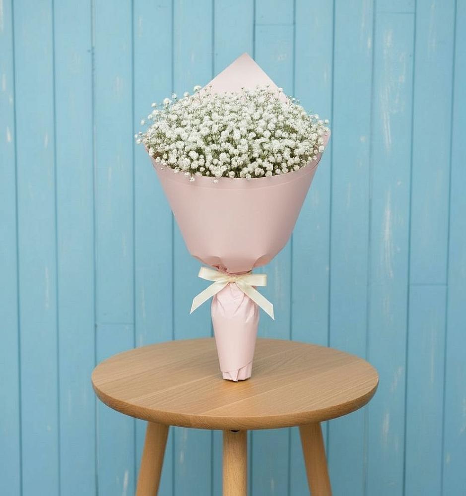 Букет цветов из: Гипсофила в Горный Щит