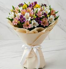 Букет цветов из:  Альстромерии в Горный Щит