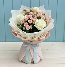 Букет цветов из:  Розы в Горный Щит