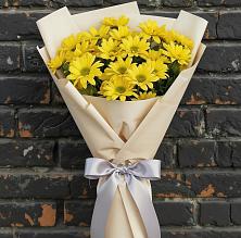 Букет цветов из:  Хризантемы в Горный Щит