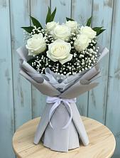 Букет цветов из:  Розы в Горный Щит