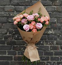 Букет цветов из:  Розы в Горный Щит
