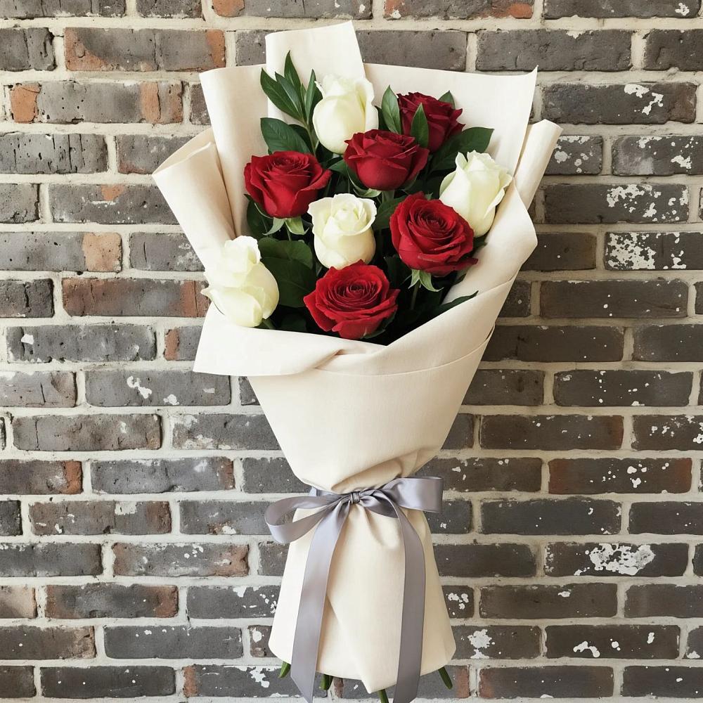 Букет цветов из: Розы в Горный Щит