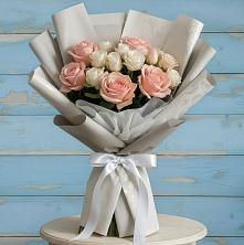 Букет цветов из:  Розы в Горный Щит