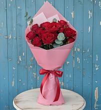 Букет цветов из:  Розы в Горный Щит