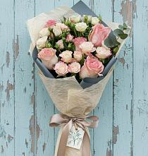 Букет цветов из:  Розы в Горный Щит