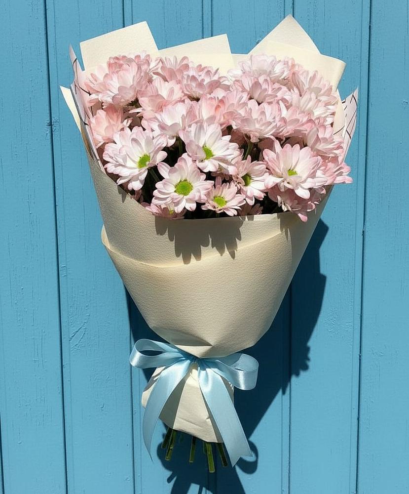 Букет цветов из: Хризантемы в Горный Щит