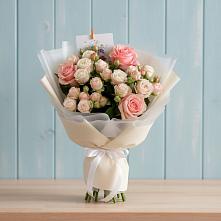 Букет цветов из:  Розы в Горный Щит