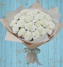 Букет цветов из:  Гвоздики в Горный Щит