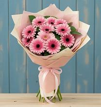 Букет цветов из:  Герберы в Горный Щит