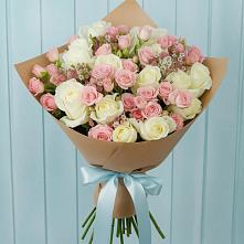 Букет цветов из:  Розы в Горный Щит
